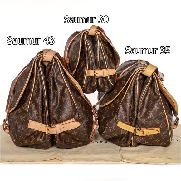 How to identify LOUIS VUITTON Saumur Family Lineup - Picture 3 of 5